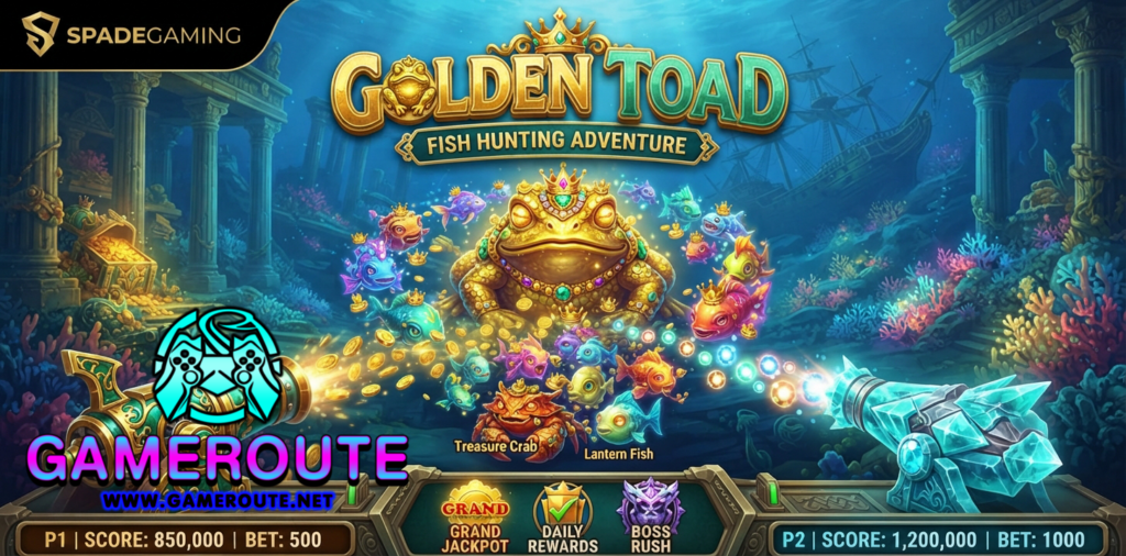 Golden Toad Fish Hunting